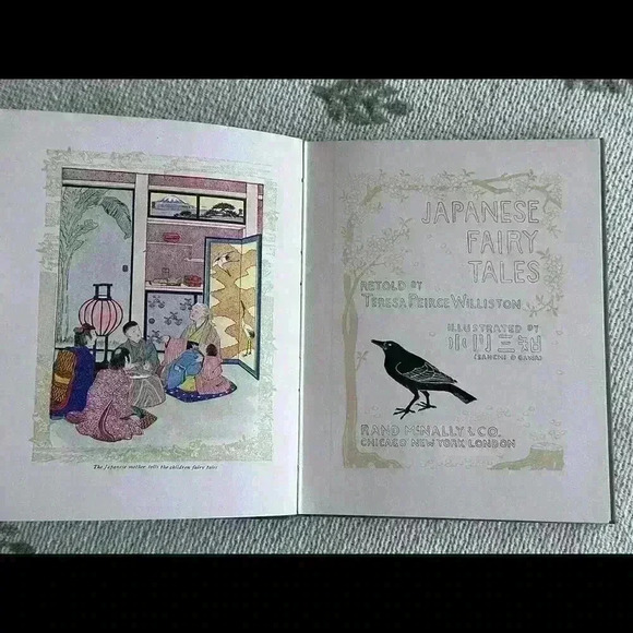 Japanese Fairy Tales, Teresa Pierce Williston, 1904 HC Children's Book - Picture 5 of 8